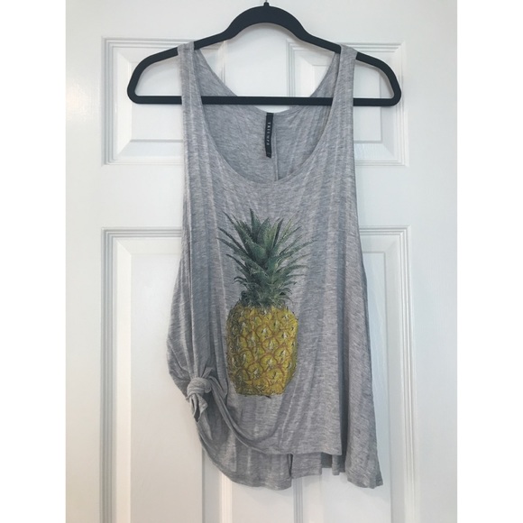 Triumph Tops - Pineapple graphic racerback tank
